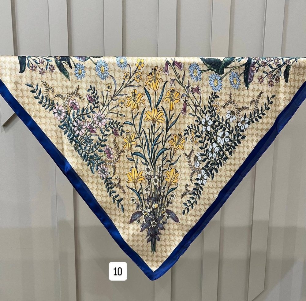 مینی اسکارف ابریشم وارداتی کد محصول s202 - Image 11