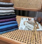 روسری نخ ابریشم ژاکارد | کد محصول s210