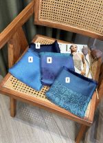 روسری نخ ابریشم ژاکارد | کد محصول s210 - Image 5