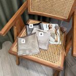 روسری نخ ابریشم ژاکارد | کد محصول s210 - Image 8