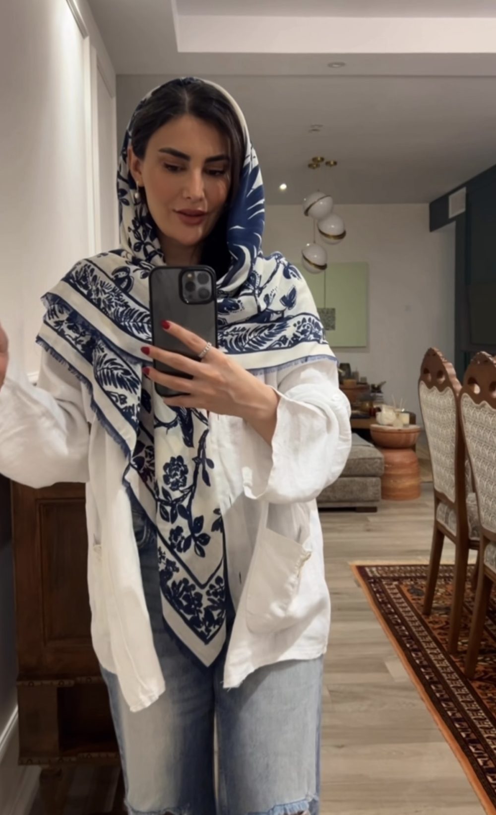 نخی مودال وارداتی کد محصول s203 - Image 2