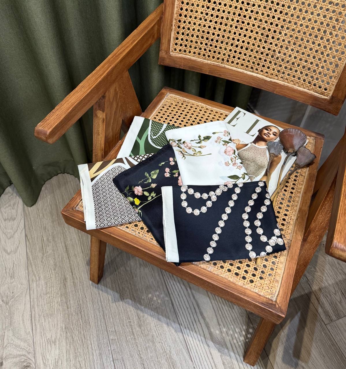 روسری توییل وارداتی | کد محصول s206